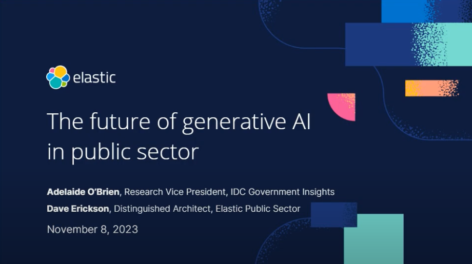 The future of generative AI in the public sector